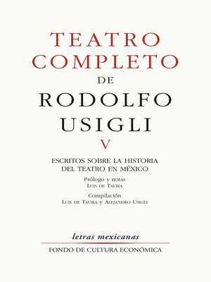 cover image of Teatro completo, V